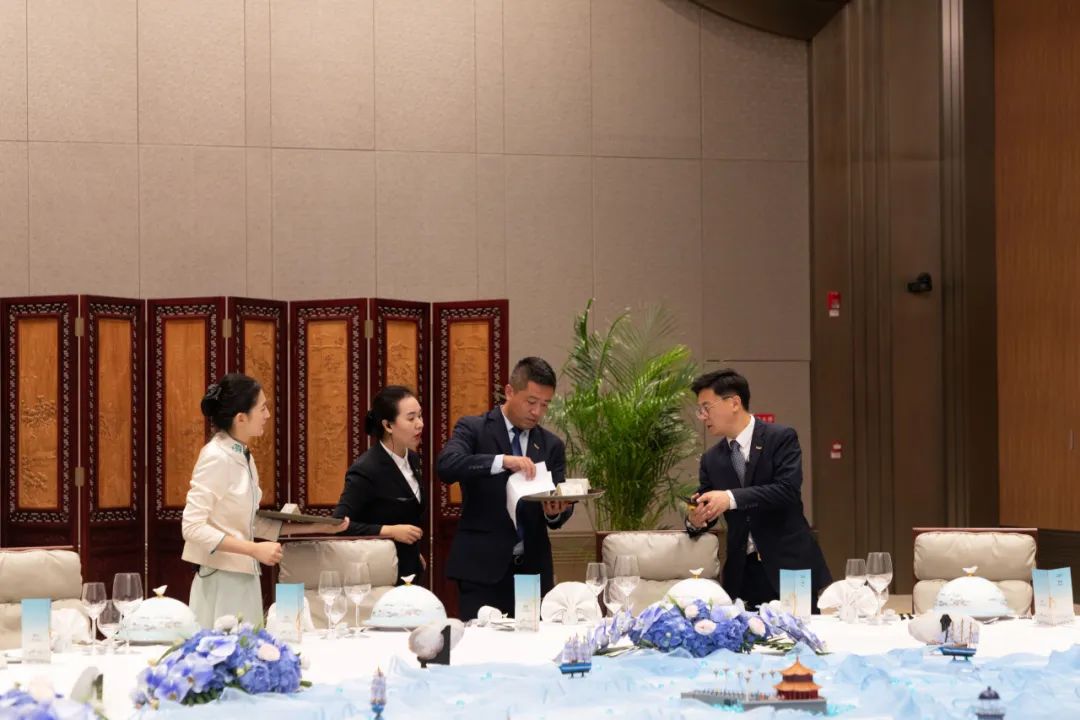 青岛国际会议中心圆满保障2023中欧企业家青岛论坛 图片