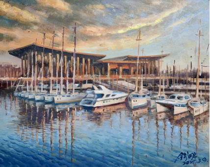 展讯｜2025.7.15-8.15 “画说青岛、国学撷英”书画联展 图片