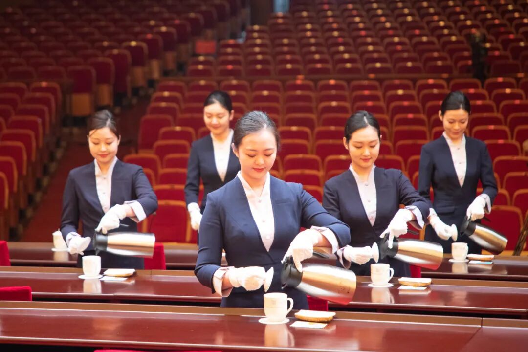 青岛国际会议中心“青会飞鸿”国宾服务团队圆满完成输出服务保障工作 图片