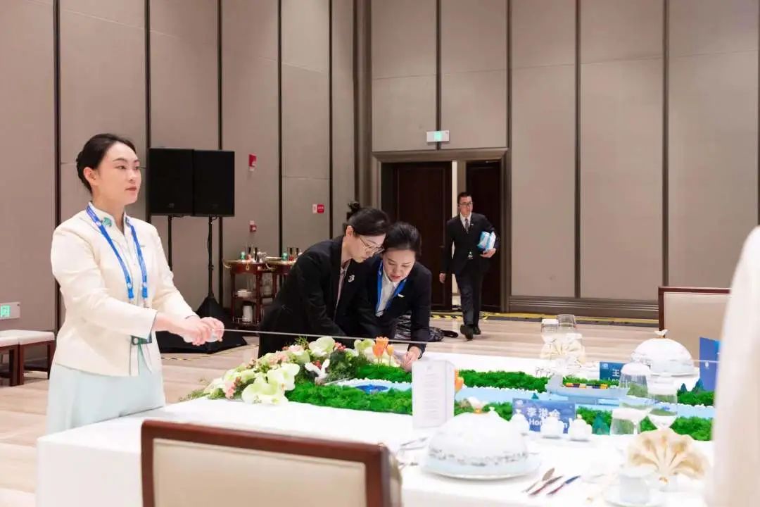 青岛国际会议中心成功保障第四届跨国公司领导人青岛峰会 图片
